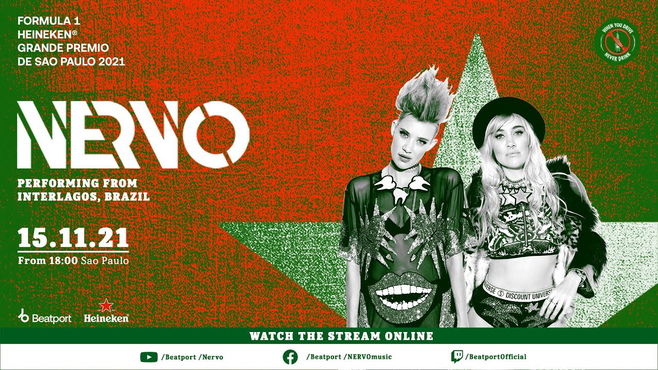 NERVO DJ set in a Hot Air Balloon above Interlagos @Formula1 | @heineken | @beatport ​