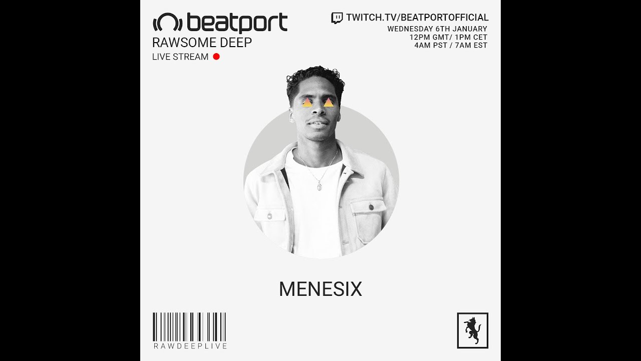 Menesix DJ set - Rawsome Deep | @Beatport Live