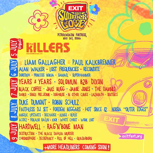 Download Exit Festival 2017 Livesets now!